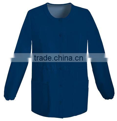 Women Doctor Nurse Hospital Uniform Warm-Up Jacket