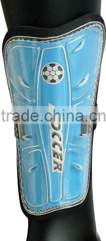 Ventilated soccer shin guard