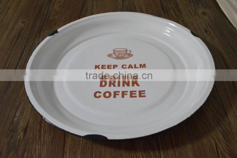 Enamel tray