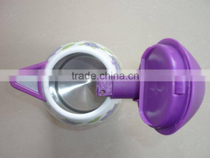 360 degrees rotating basenew designed enamel electric kettle, jug kettle, CE/RoHS approved enamel kettle, enamel water kettle