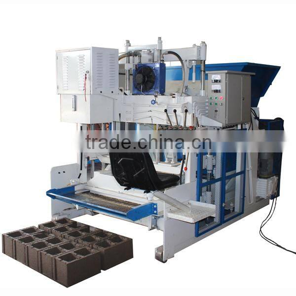 Fully automatic moveable concrete block making machine WT10-15