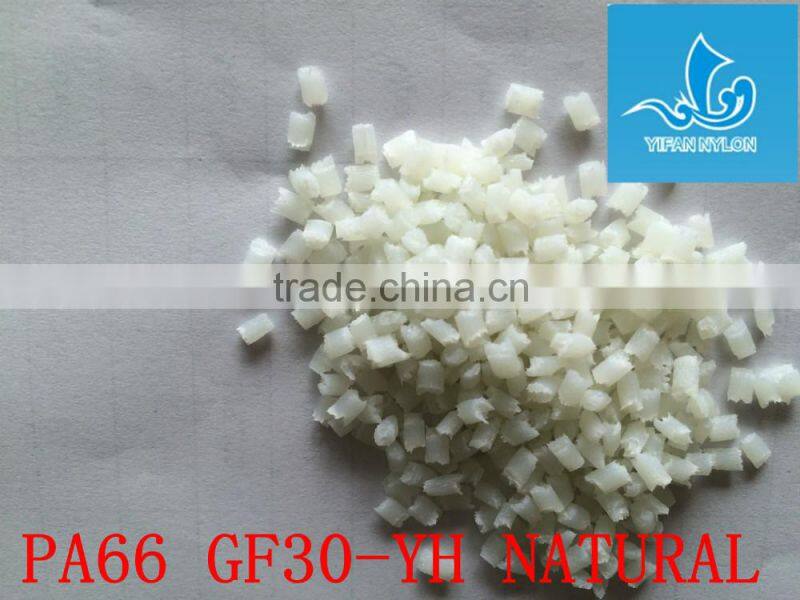 PA66 GF30 YH NATURAL ,glassfilled nylon plastic raw materials pa66