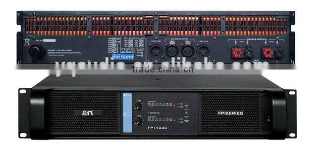 Professional digital power amplifier for stage
