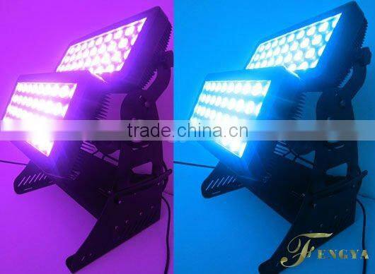 72pcs x10W rgbw led wall washer Ip65