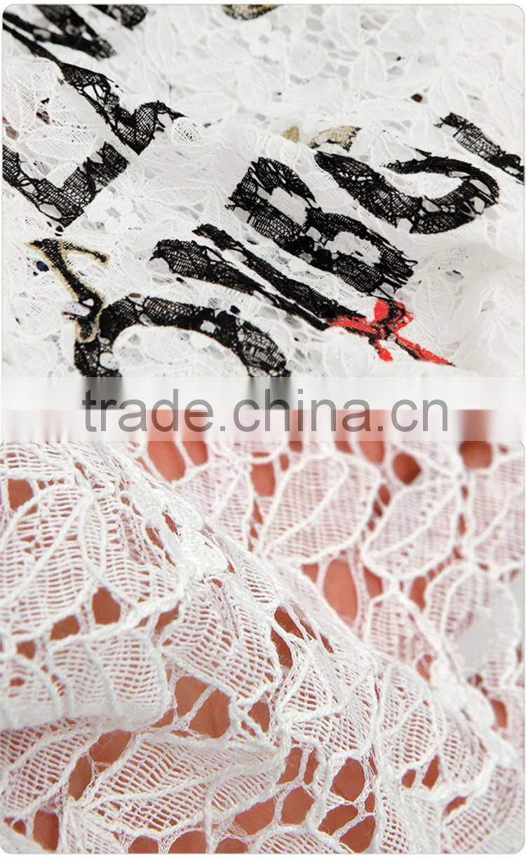 High quality cheap women shirt designing lace