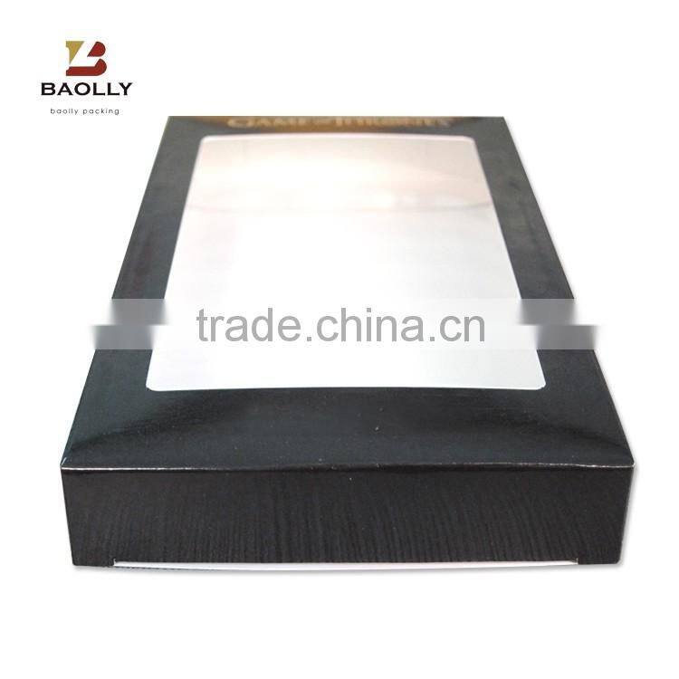 Cardboard paper cell phone case packaging box with glossy lamination