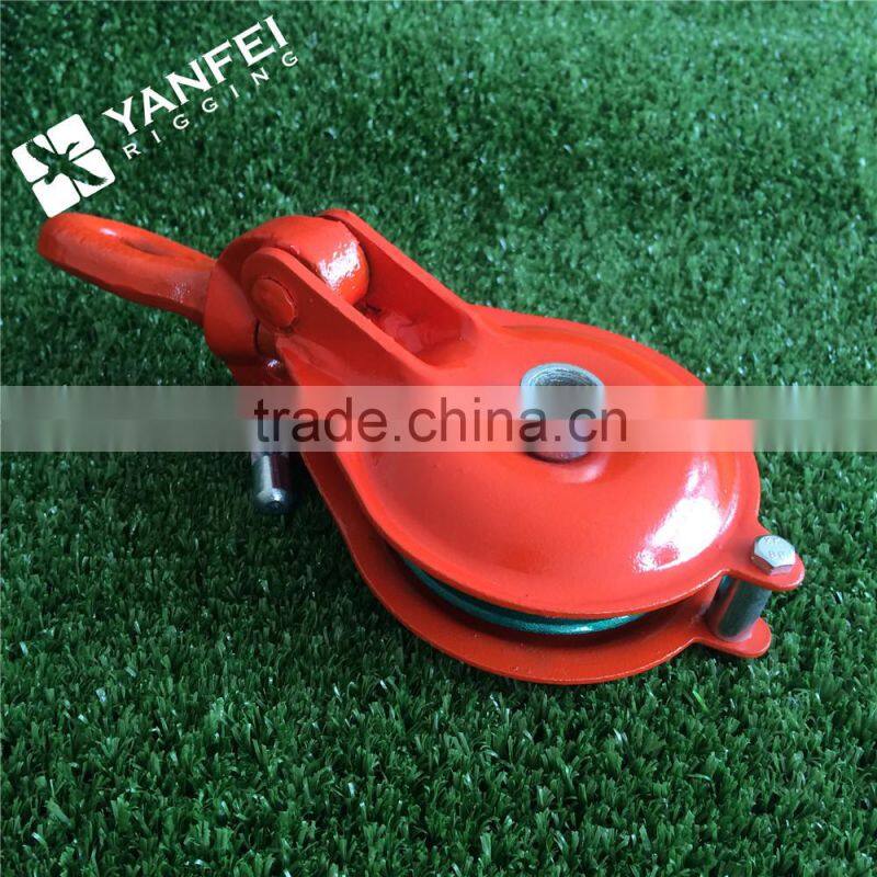 Orange Painted Single Sheave&Double Sheave With Eye
