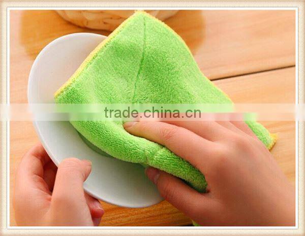Kitchen dish cup sponge chenille microfiber cheap rag rugs