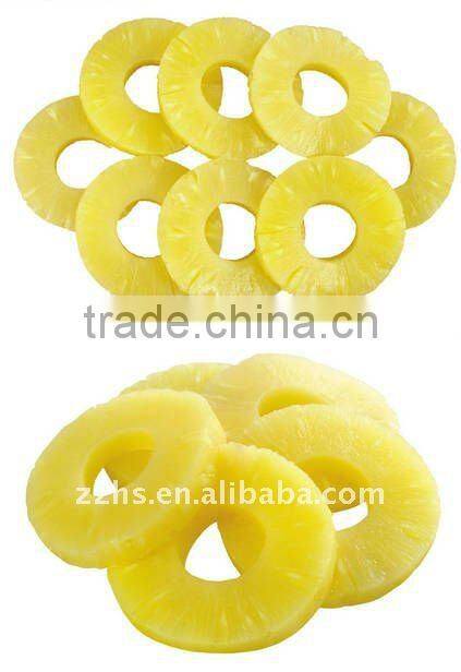 Canned Pineapple Slices in Fresh Juicy