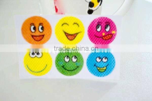 Yellow Smile Face Mosquito Repellent Patch for baby