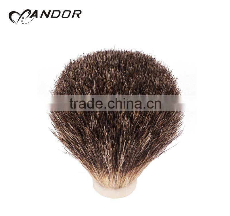 Men wated mixed badger knots shaving brush knot with wholesale price