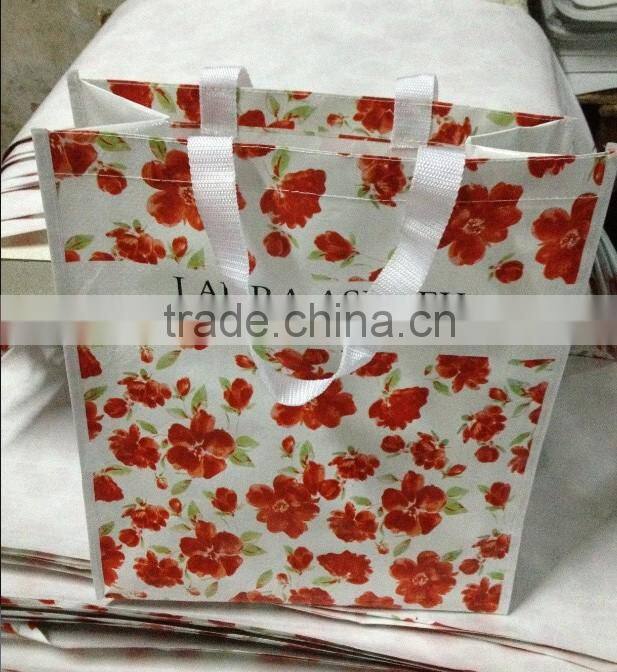 Portable PP Woven Zipper Bag