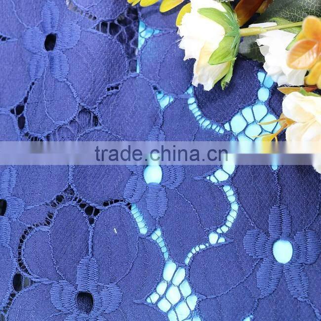 100%nylon fancy floral french lace fabric 2016 for wedding african fabrics lace dress patterns