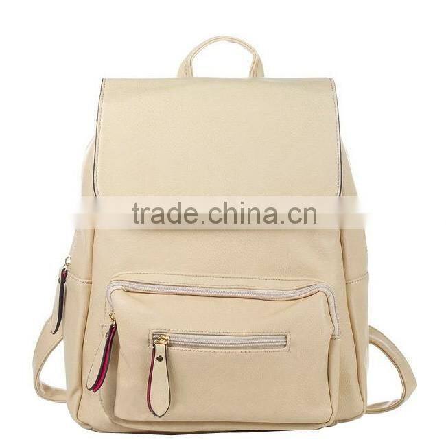 BK4038 Newest trendy backpack female PU leather backpack manufacturers China