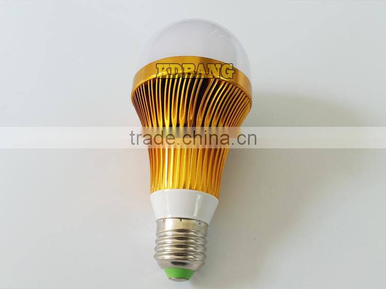 China suppliers wholesale high power epistar led e27 bule 7w