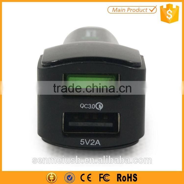 2016 Best Selling 5V 9V 12V Fast Dual USB Charger