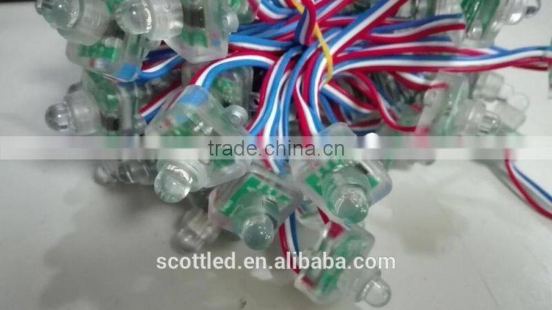 HD highlight ws2801 led pixel string, new product ws2801 transparent led string light