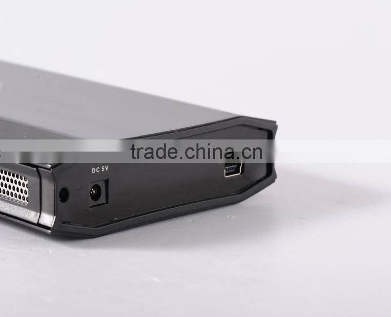 Hot sale USB2.0 2.5 Inch Aluminum HDD External Enclosure Case for 2.5" SATA Hard Disk Drive 2TB