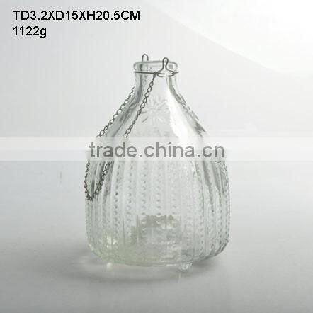 most popular transparent/decorative/spray glass insect trap for supermarket /garden decor