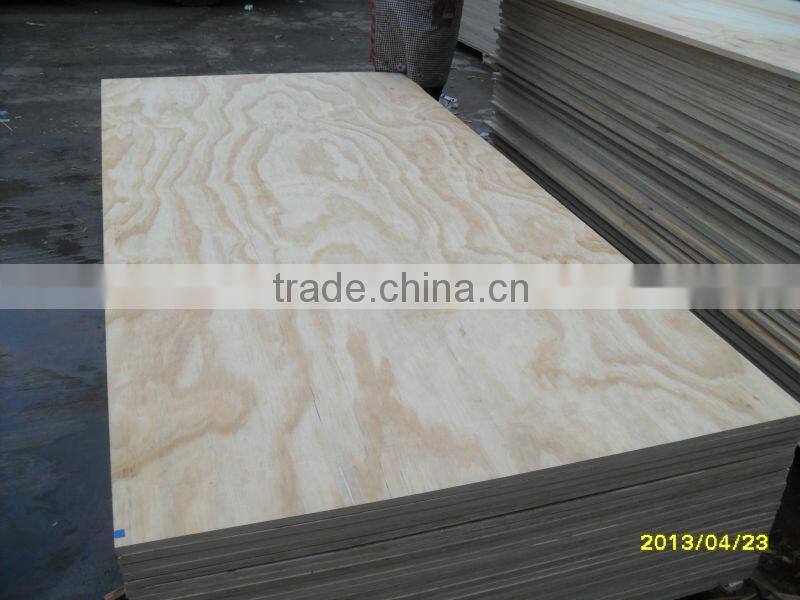 furniture grade Full Radiate Pine Plywood