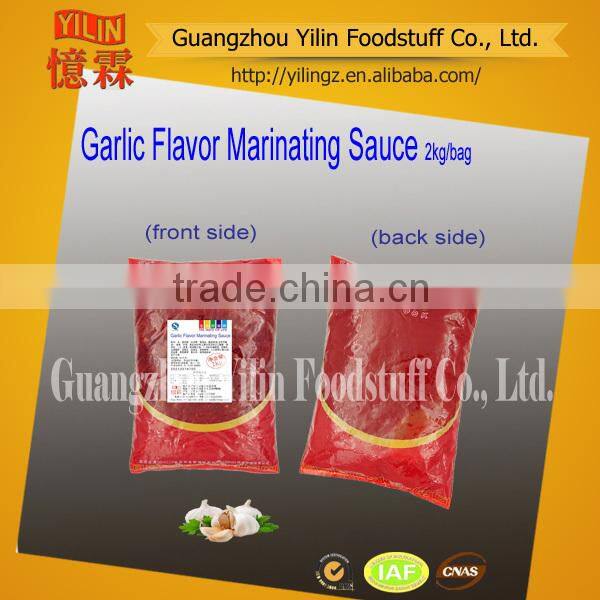 2kg Garlic Flavor Marinated Sauce with oem service high quality product
