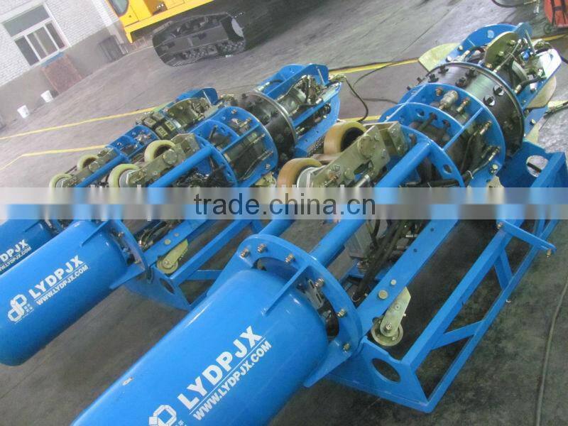 pipeline internal pneumatic line up clamps
