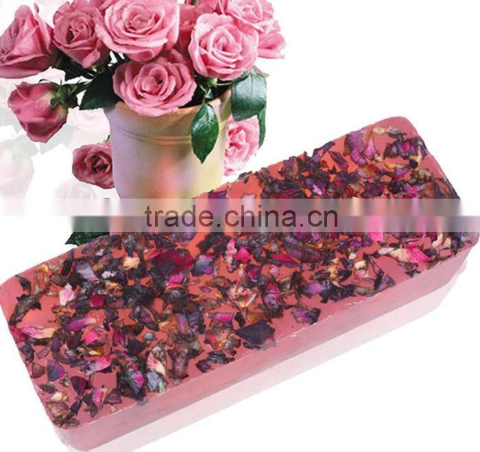 Natural Rose Petals Essential Oil Moisturizing Moisturizing Facial Soap Bath Soap