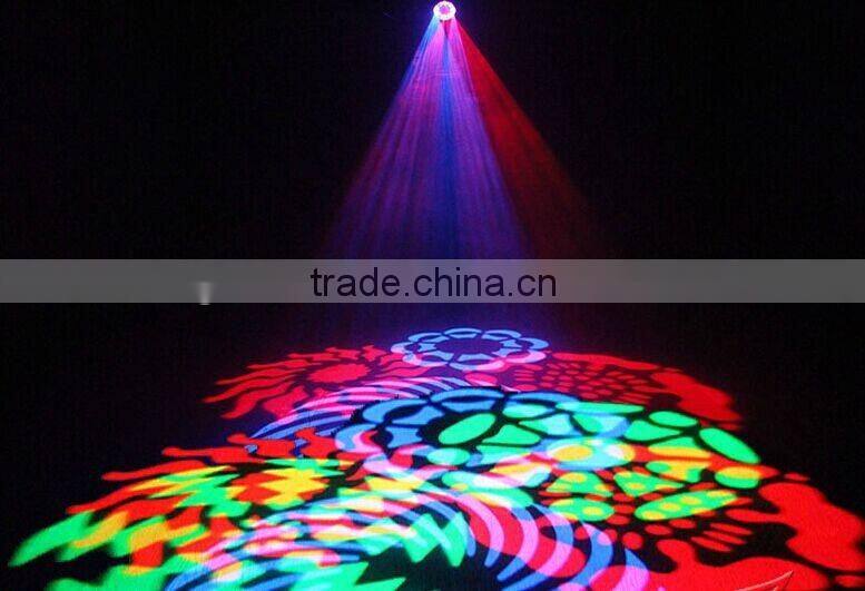 NEW KTV DJ BAR BALLROOM WEDDING CEILING GOBO LIGHTS 8 EYES ROTATING GOBOS