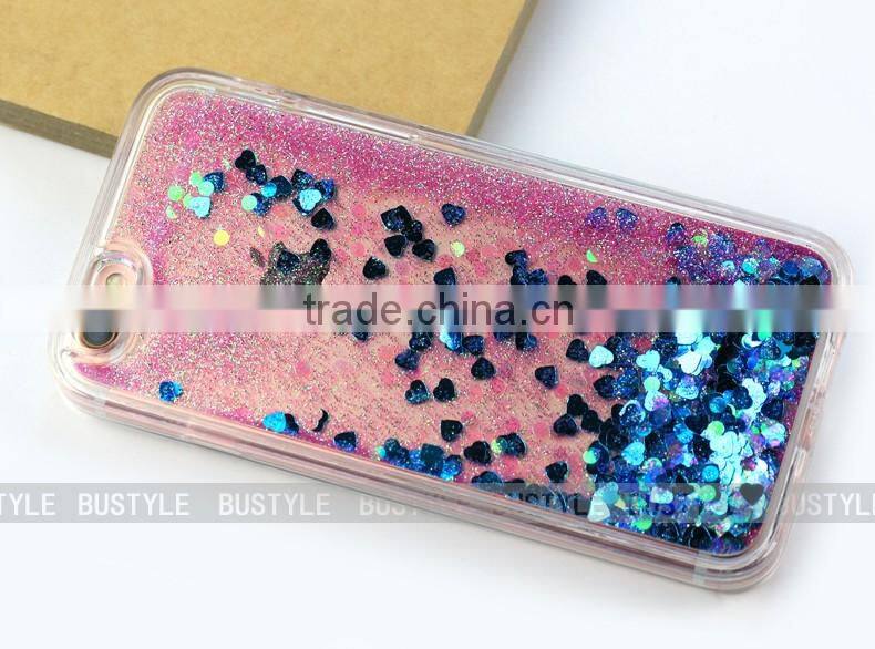 for samsung galaxy j7 j2 S7 cute fashion 3d water bling lumia crystal liquid phone cover case for iphone 6 s for iphone7