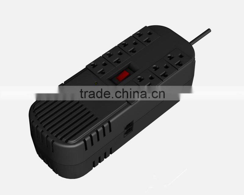 Hotsale 8 ports 220V 110V 1800va AVR Automatic Voltage Regulator for Computer