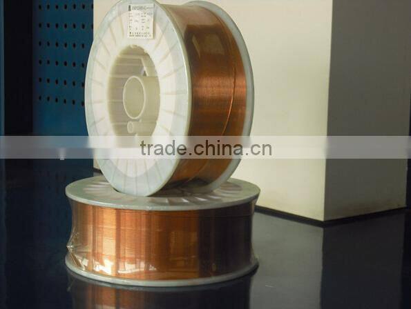 0.6mm to 1.6mm CO2 gas shield copper-coated Solid Mig Welding Wire ER70S-6