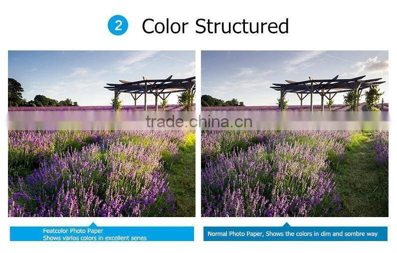 China factory professional waterproof 4X6 matte photo paper