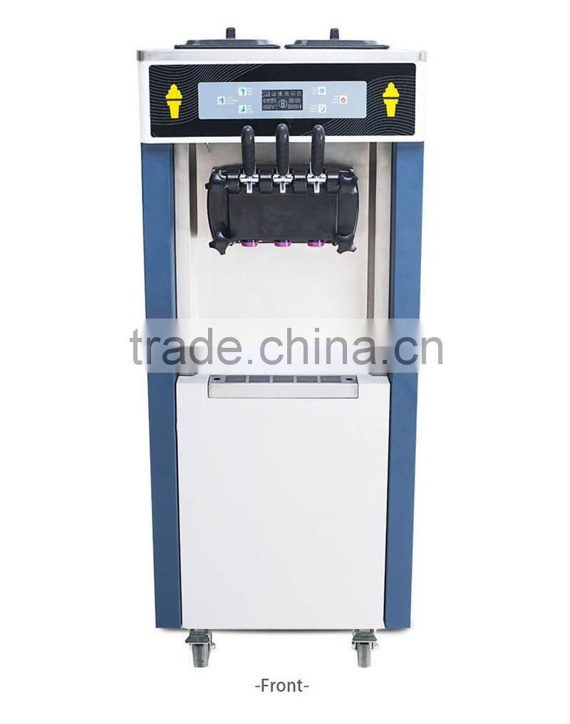 Manufacture mobile yogurt soft snow ice cream machine