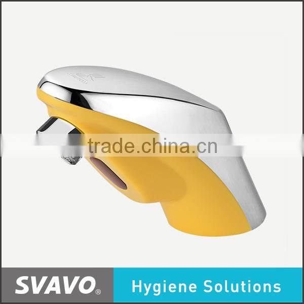 electronic automatic bathroom faucet, bathroom deck mounted faucet, sensored taps