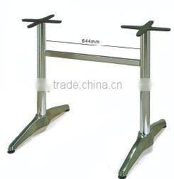 Used long dining table leg aluminum mental table base F3H2A