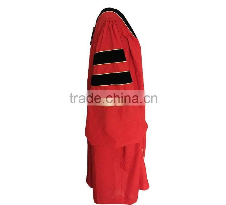 Wholesale Style -B Hot Sell PHD Graduation Gown