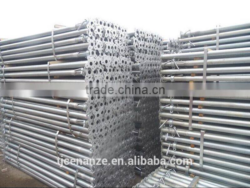 Spanish/Italian style scaffolding steel props