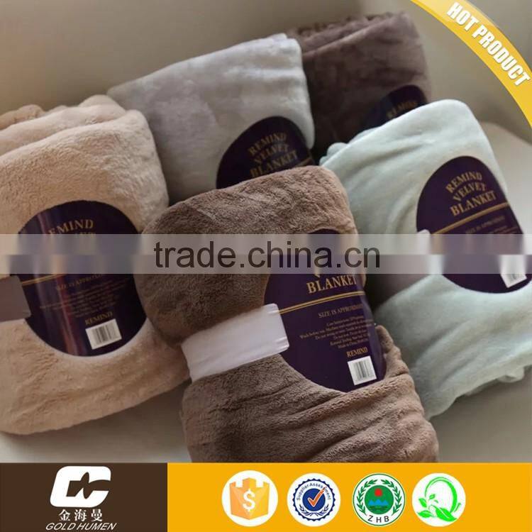 Super Soft Cheap Fleece Blanket Polyester