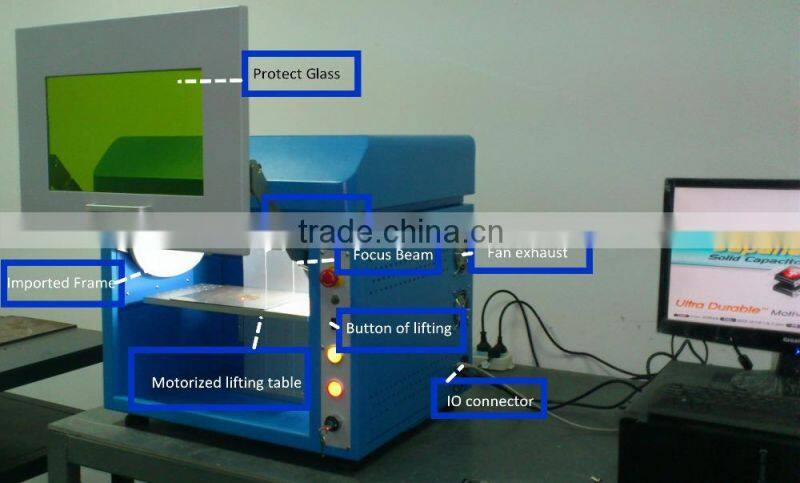 Keyland Laser Meta Engraving with Barcode Marking