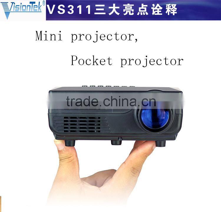 Top sale!!!mini projector HDMI USB VGA mini lcd projector LED projector proyector beamer
