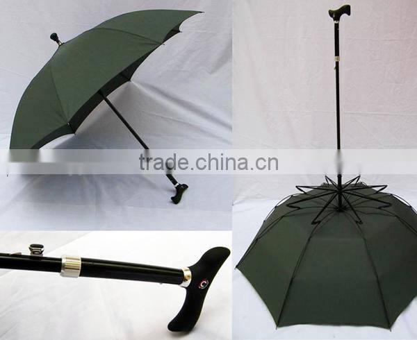 23"*8k Straight Cane Umbrella for the Elderly