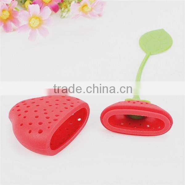 New design cute colorful silicone tea infuser
