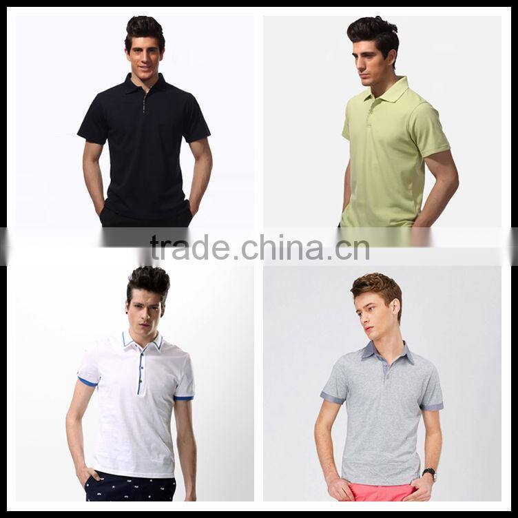 180 grams Chinese wholesale polyester cheap nice quality polo shirts for brand men
