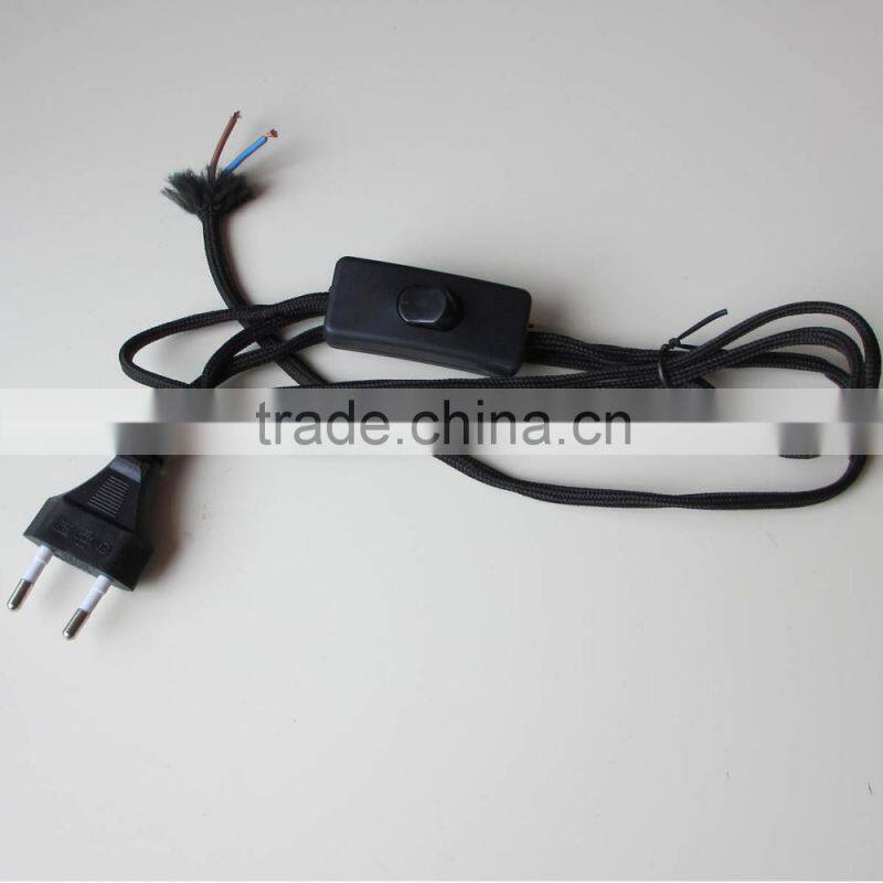 NF Approval cord sets for home appliance France 2 pins