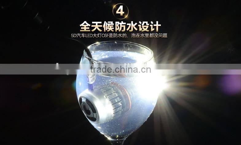 Motorcycle LED Headlight Kit Cool White 3000Lm LED headlight