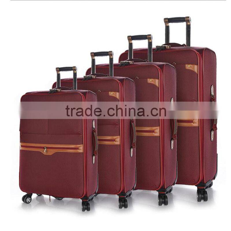 Packaging & Shipping Hot Sell PU Leather Luggage Factory In China