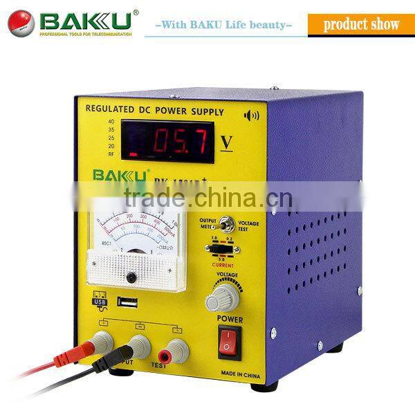 2014 baku new product high quality low price USB digital DC power supply BK 1501D+