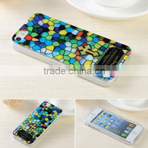 Color print soft TPU case cover for iphone 5/5S