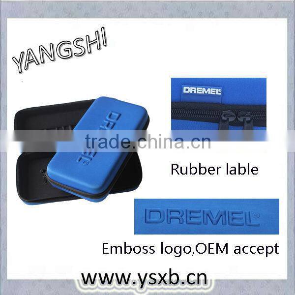 custom design eva dremel storage bag for toolkit carry case