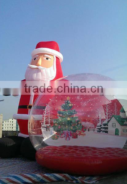 5m Chrismas Decoration Inflatable Snow Globe for Take Photos
